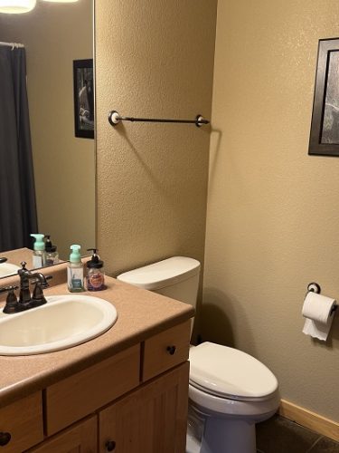 1st floor extra bathroom